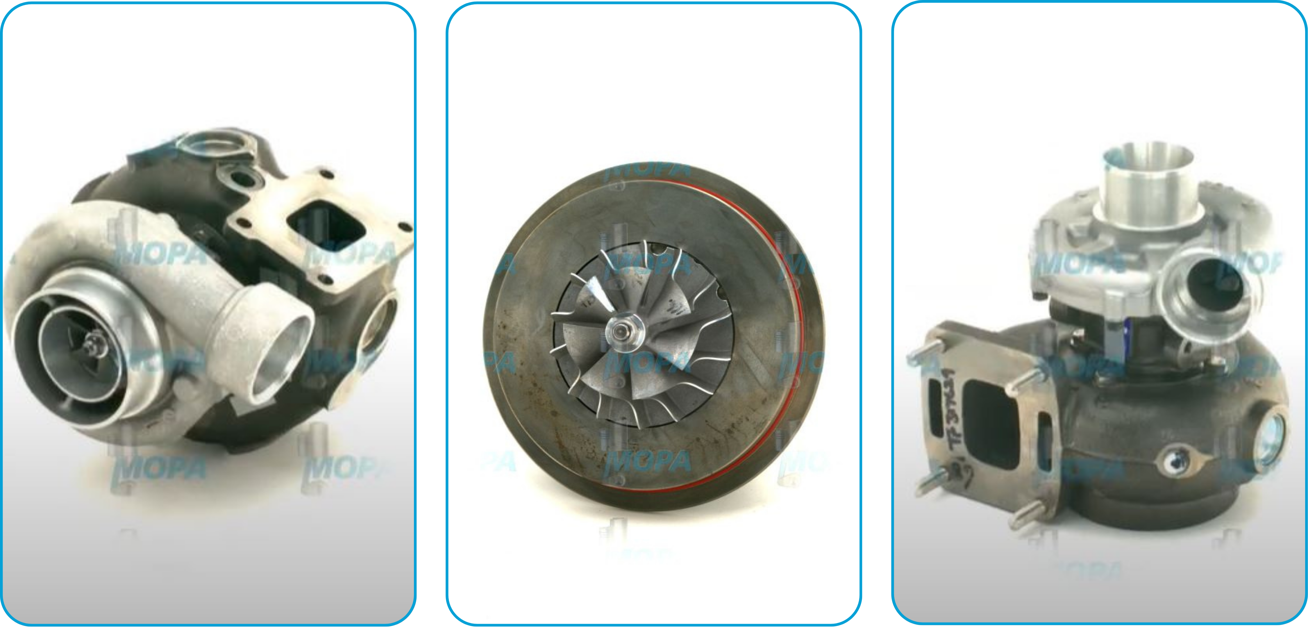 Turbocharger for marine and industrial engine applications OEM turbocharger for marine and industrial diesel engines