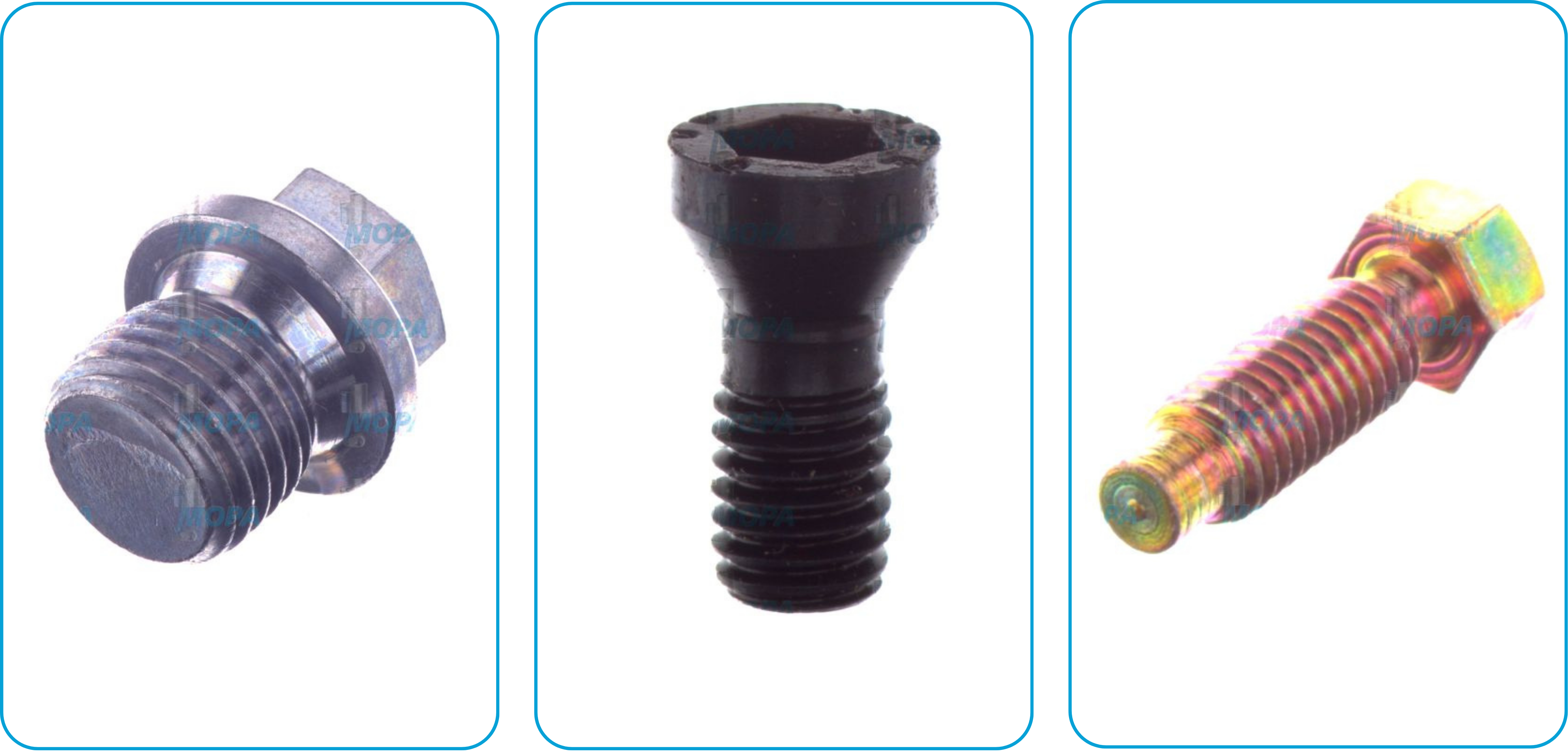 Reliable bolt and screw fasteners for engine systems in marine and industrial use Bolt and screw fasteners for marine and industrial engines