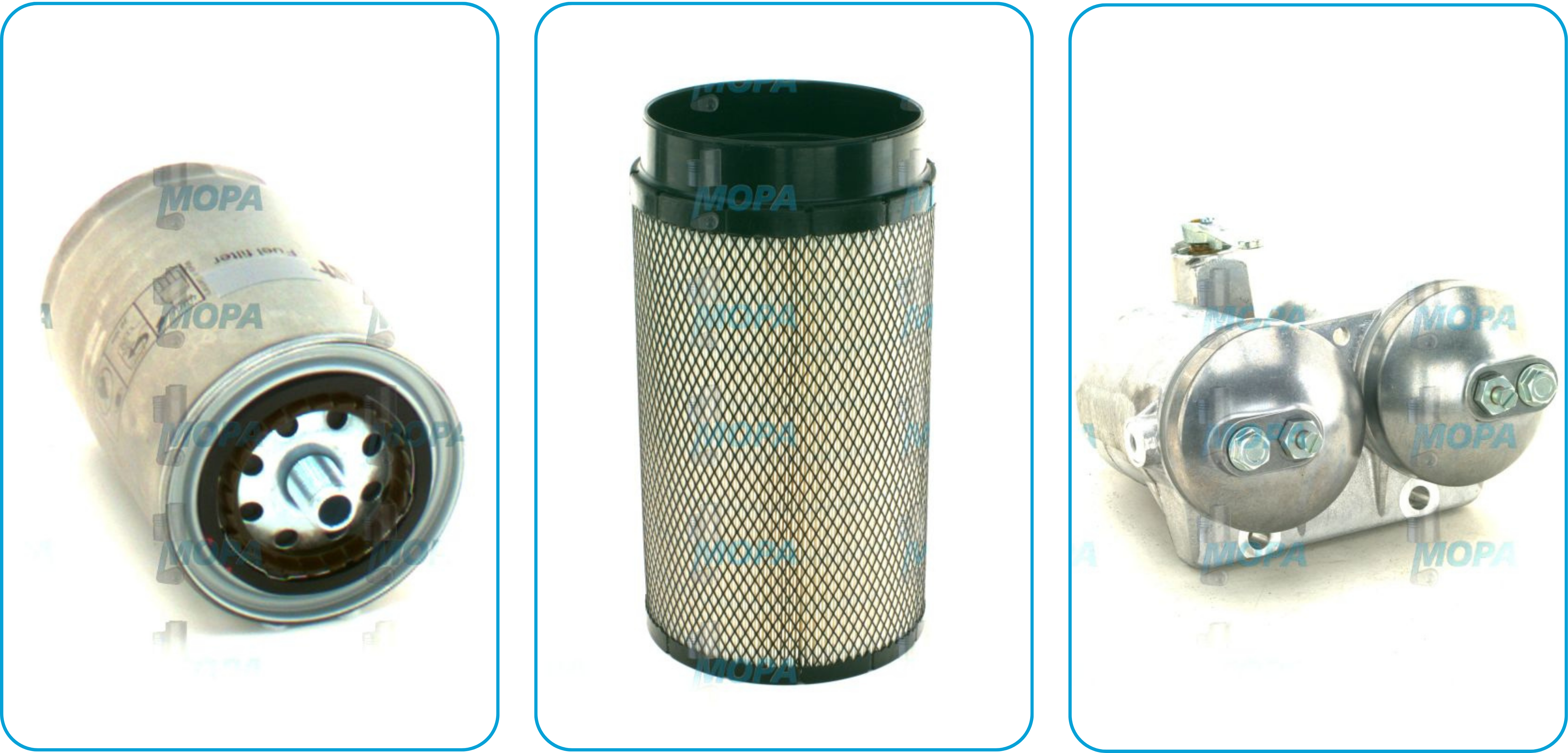 Efficient filter for marine and industrial engines Filter for industrial and marine engines – suitable for MTU, Deutz, MAN, Volvo Penta and MWM – OEM parts