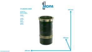 CYLINDER LINER - 12300509 suitable for MWM & Deutz engines CYLINDER LINER - 12300509 suitable for MWM & Deutz engines