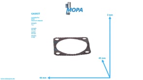GASKET - 0015310283 suitable for MTU engines GASKET - 0015310283 suitable for MTU engines