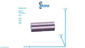 ZYLINDERSTIFT - 000007014103 passend für MTU Motoren ZYLINDERSTIFT - 000007014103 passend für MTU Motoren