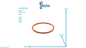 SEALING RING - 007603052401 suitable for MTU engines SEALING RING - 007603052401 suitable for MTU engines