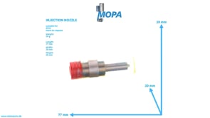 EINSPRITZDUESE - 0000173012 passend für MTU Motoren EINSPRITZDUESE - 0000173012 passend für MTU Motoren