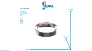 VALVE SEAT - 12303495 suitable for MWM & Deutz engines VALVE SEAT - 12303495 suitable for MWM & Deutz engines