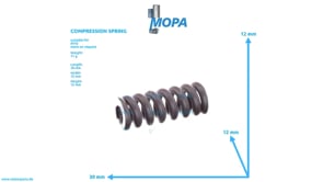 DRUCKFEDER - 0000170517 passend für MTU Motoren DRUCKFEDER - 0000170517 passend für MTU Motoren