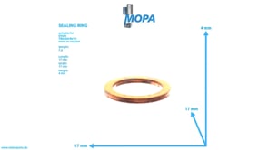 SEALING RING - 01102146 suitable for Deutz engines