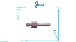 CENTERING PIN - 02048812 suitable for MWM & Deutz engines