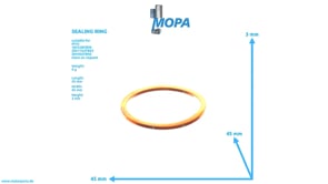 SEALING RING - 007603039100 suitable for MTU engines SEALING RING - 007603039100 suitable for MTU engines
