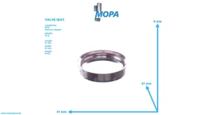 VALVE SEAT - 9060531632 suitable for MTU engines VALVE SEAT - 9060531632 suitable for MTU engines