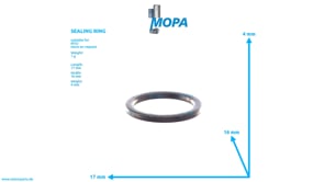 SEALING RING - 007603012108 suitable for MTU engines SEALING RING - 007603012108 suitable for MTU engines