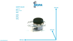 SICHERHEITSVENTIL - 0000180529 passend für MTU Motoren SICHERHEITSVENTIL - 0000180529 passend für MTU Motoren