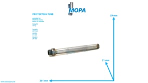 PROTECTING TUBE - 12163753 suitable for MWM & Deutz engines PROTECTING TUBE - 12163753 suitable for MWM & Deutz engines