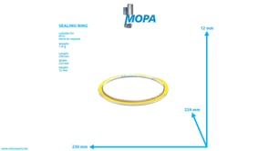 DICHTRING - 0000171160 passend für MTU Motoren DICHTRING - 0000171160 passend für MTU Motoren